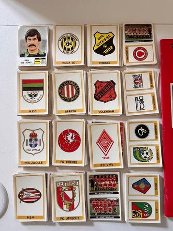 1979 Panini Voetbal 79 Empty album + complete loose sticker, Nieuw