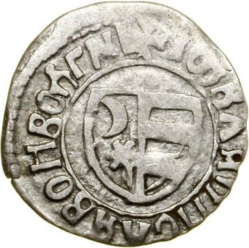 Vorstendom Walachije. Vladislav II. Silver Dinar 1447-1456, Postzegels en Munten