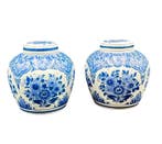 Oud Delft, Nijmegen - Vaas (2) - Keramiek - Set van twee