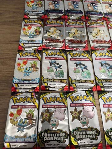 Pokémon - 30 Booster pack - Multi série - EX