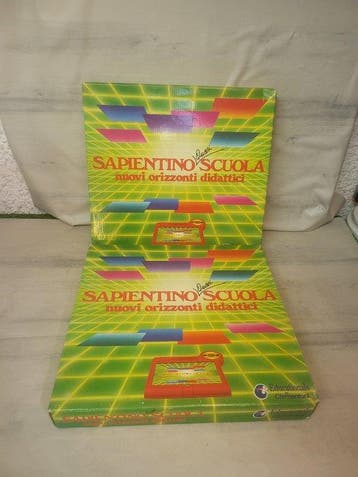 Clementoni - Speelgoed Sapientino Scuola - 1980-1990 -