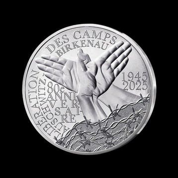 Frankrijk. 10 Euro 2025 Auschwitz-Birkenau (Zonder