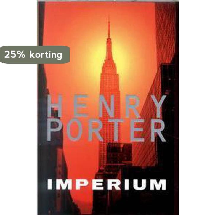 IMPERIUM 9789022538029 Henry Porter, Boeken, Thrillers, Gelezen, Verzenden
