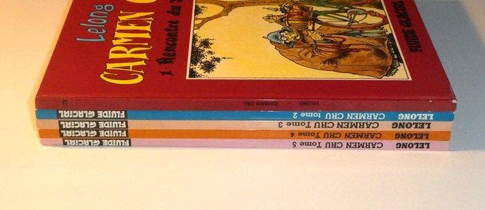 Carmen Cru T1 à T5 - 5x C - EO/Ré - 5 Album - 1984/1987, Livres, BD