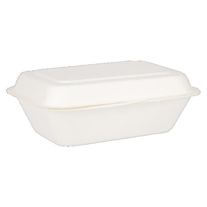 Maaltijddozen | Composteerbaar Bagasse | 250 stuks |, Zakelijke goederen, Horeca | Keukenapparatuur, Nieuw in verpakking, Verzenden