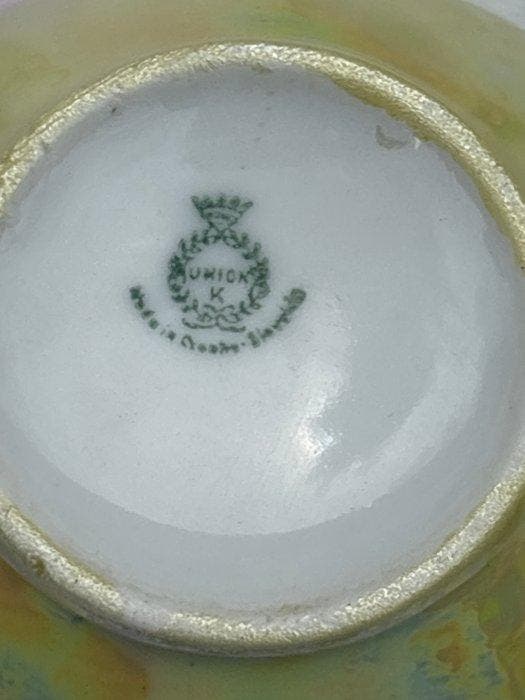Union K - Koffieservies voor 12 (27) - Zacht porcelein, Antiquités & Art, Antiquités | Meubles | Tables