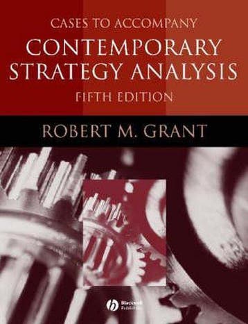 Cases to Accompany Contemporary Strategy Analysis, Verzenden, Robert M. Grant