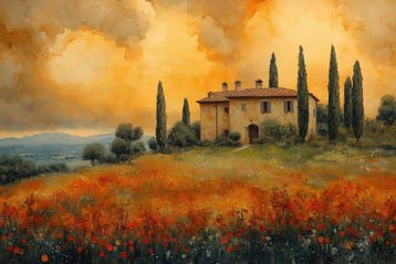 CoCo - Tuscan Poppy Fields - XXL