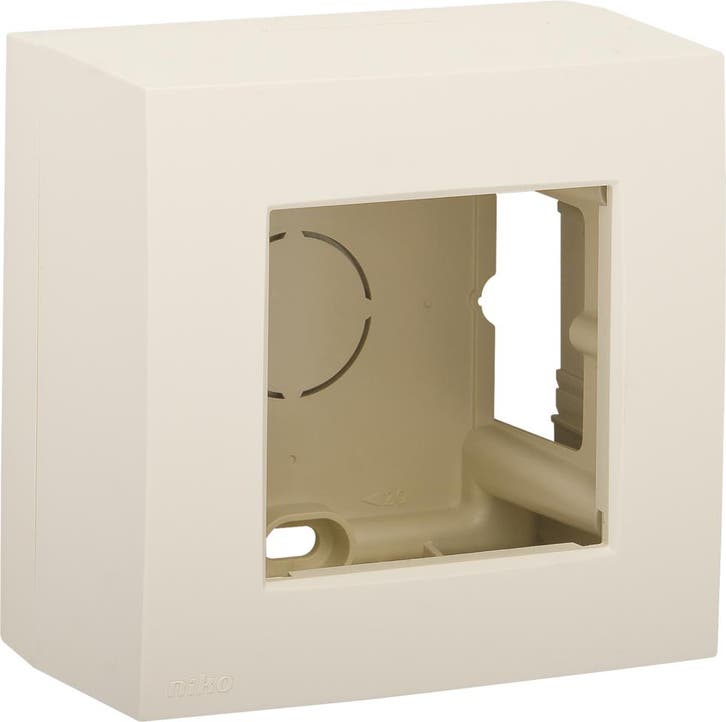 Niko CONSTRUCTION Kit Surface Mount Switchgear - 100-80100, Doe-het-zelf en Bouw, Elektriciteit en Kabels, Verzenden