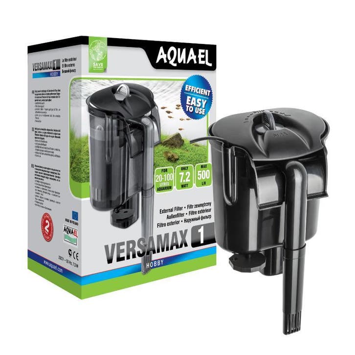 Aquael VERSAMAX 1 aquarium hang-on filter (Filters & Pompen), Dieren en Toebehoren, Vissen | Aquaria en Toebehoren, Nieuw, Ophalen of Verzenden