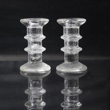 Iittala - Timo Sarpaneva - Kaarsenhouder Festivo (3) - Glas,