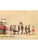 1962 VOLKSWAGEN TRANSPORTER BROCHURE FRANS, Nieuw
