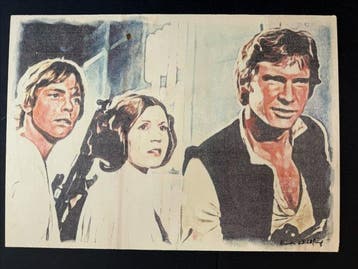 Emma Wildfang - 1 Original drawing - Star Wars - Luke