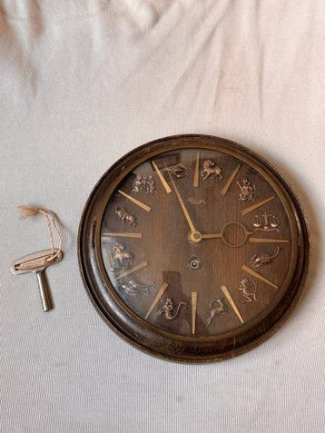 Astronomische klok - Hout - 1960-1970 - Vintage Kienzle