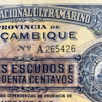 Mozambique. - 2.50 Escudos 1941 - Pick 82 (Zonder