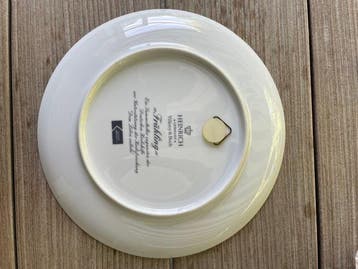 Villeroy & Boch - Assiette murale (4) - Porcelaine - Quatre, Antiquités & Art