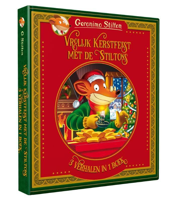 Vrolijk kerstfeest met de Stiltons / Geronimo Stilton-reeks, Livres, Livres pour enfants | Jeunesse | Moins de 10 ans, Envoi
