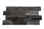 Natuurstenen steenstrips Black Bluestone Split - 61x15 cm, Ophalen, Wandtegels