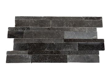 Natuurstenen steenstrips Black Bluestone Split - 61x15 cm, Doe-het-zelf en Bouw, Tegels, Ophalen, Wandtegels, Nieuw, Minder dan 20 cm
