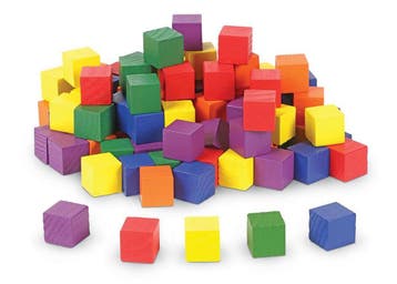 Learning Resources Gekleurde kubussen, Kinderen en Baby's, Ophalen of Verzenden, Nieuw, Bouwen