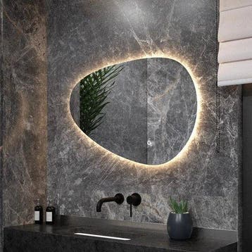 2dekans | Mirlux Badkamerspiegel met LED Verlichting –, Huis en Inrichting, Ophalen of Verzenden, Nieuw