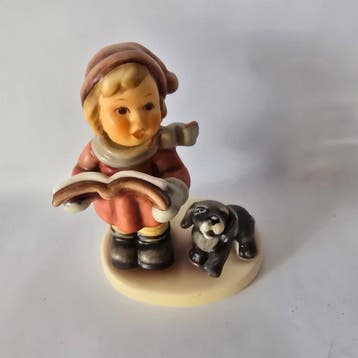 Goebel - Figurine - Hummel #2134 - Wintertime Duet - TMK8 -
