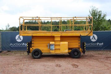 Veiling: Schaarlift Haulotte H18SXL Diesel 2007, Ophalen