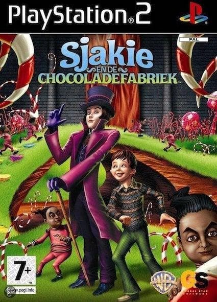 Sjakie en de Chocoladefabriek (PS2 Games), Games en Spelcomputers, Games | Sony PlayStation 2, Zo goed als nieuw, Ophalen of Verzenden