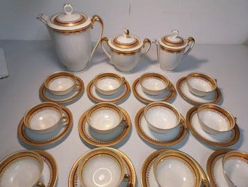 Limoges - Service à thé (27) - Porcelaine