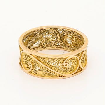 Ring - 18 karaat Geel goud, Nieuw