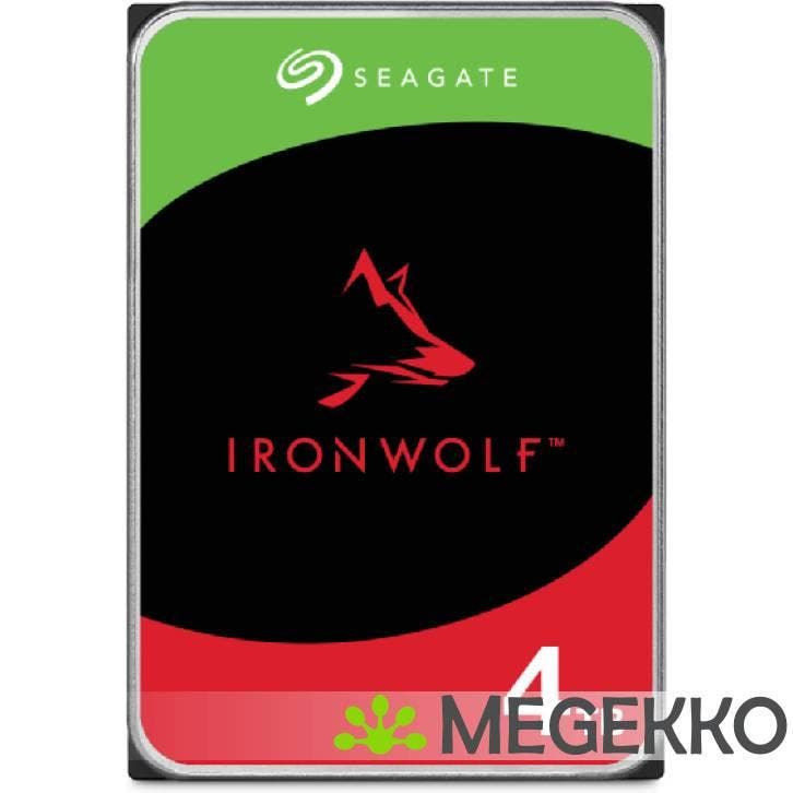 Seagate HDD NAS 3.5  4TB ST4000VN006 IronWolf, Computers en Software, Harde schijven, Nieuw, Verzenden