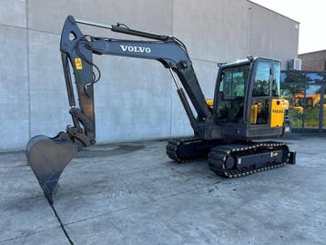 Veiling: Rupsgraafmachine Volvo EC60C Diesel 2012, Zakelijke goederen, Machines en Bouw | Kranen en Graafmachines, Ophalen