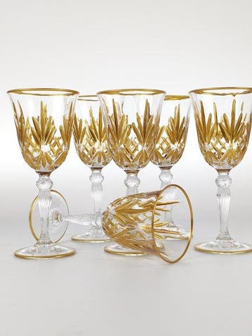 Secoloventesimo - Kelk (6) - Full golden goblet - Emaille,