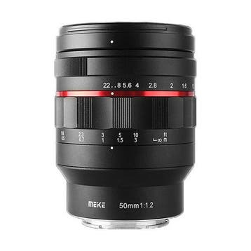 Meike 50mm 1.2 **OUTLET** (Nikon Z) nr. 0313, Ophalen of Verzenden