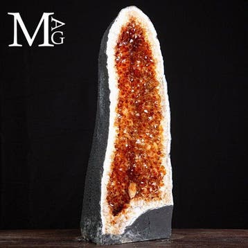 Eerste selectie kwaliteitsgeode - Kathedraal - Citrien -