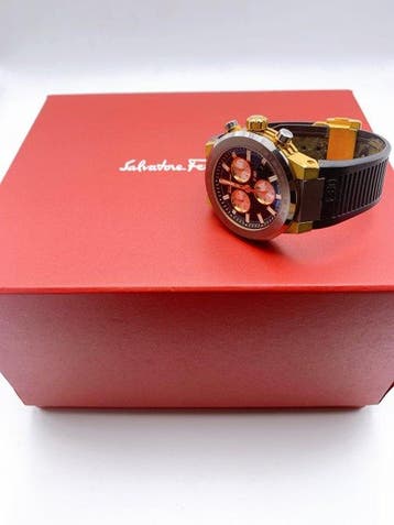 Salvatore Ferragamo - F-80Chronograph – Swiss Made - Zonder, Nieuw