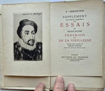 A. tSerstevens - Essais de Montaigne: Presbion ou de la