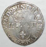 1/4 écu France Frankreich 1/4 Ecu 1581 T Nantes Henri Iii, Verzenden, België
