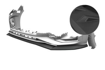 Cup spoilerlip voor Audi A5 F5 Sportback CSL929-L, Verzenden, Nieuw