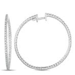 Boucles doreilles - 14 carats Boucles doreilles créoles en, Bijoux, Sacs & Beauté, Boucles d'oreilles