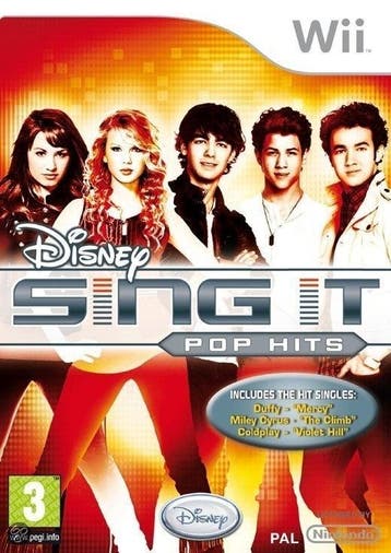Disney Sing IT Pophits (Nintendo wii tweedehands game), Ophalen of Verzenden, Nieuw