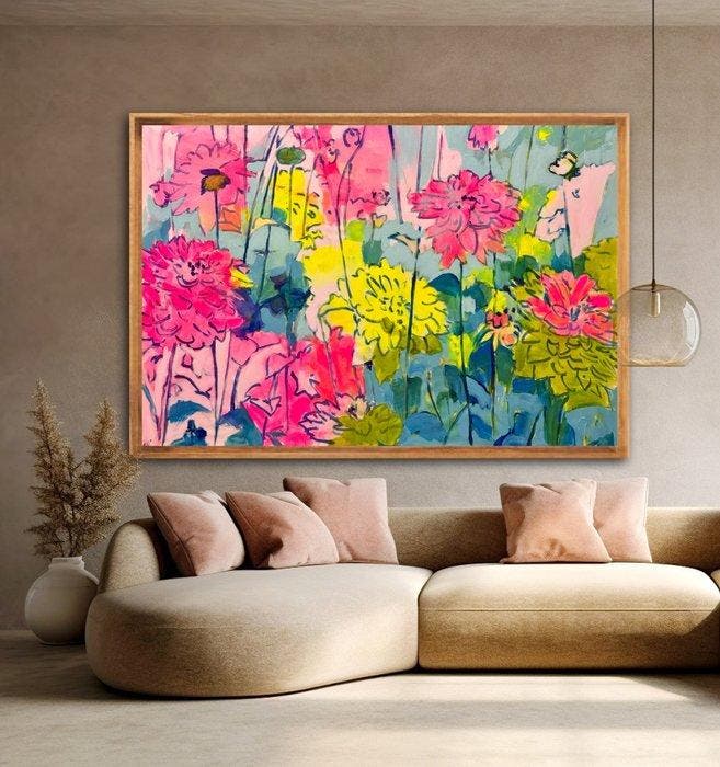 Brooksby - Wild Eden XXL, Antiek en Kunst, Kunst | Schilderijen | Modern