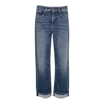 Cambio • blauwe Gaia Relaxed jeans • 36, Cambio, Nieuw, Maat 36 (S), Verzenden