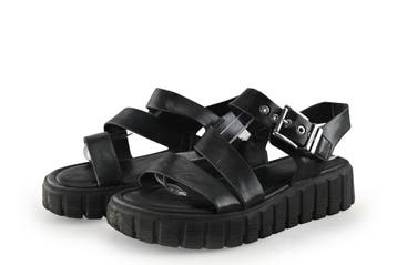 Tamaris Sandalen in maat 38 Zwart, Tamaris, Verzenden, Zwart, Sandalen of Muiltjes
