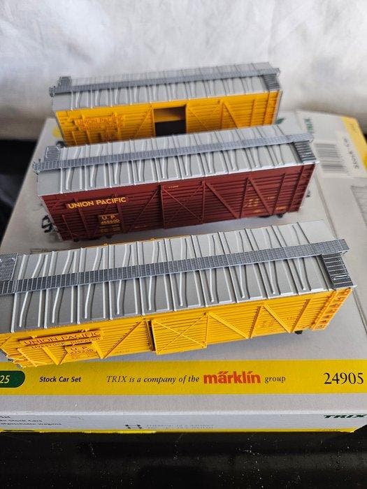 Trix H0 - 24905/4900 - Modeltrein goederenwagonset (8) - 10x, Hobby en Vrije tijd, Modeltreinen | H0