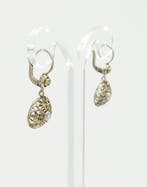 Zonder minimumprijs - Oorbellen - 14 karaat Witgoud Diamant, Bijoux, Sacs & Beauté, Boucles d'oreilles