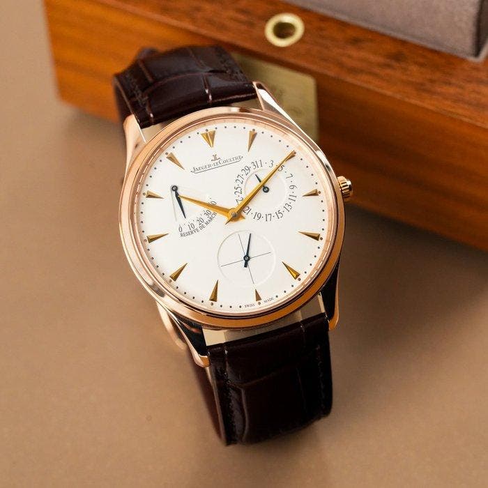 Jaeger-LeCoultre - Master Ultra Thin Réserve de Marche 18k, Bijoux, Sacs & Beauté, Montres | Hommes