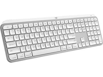 Logitech - Draadloos toetsenbord - Azerty - Wit, Computers en Software, Toetsenborden, Verzenden, Logitech, Draadloos, Nieuw