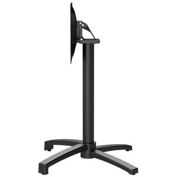 Tafelonderstel | Aluminium | Zwart | Kantelbaar |, Verzenden