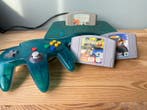 Nintendo - N64 - Nintendo 64 Funtastic Ice Blue with 3 PAL, Games en Spelcomputers, Nieuw